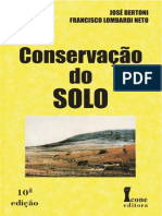 Conservação Dos Solos 10° Edição - José Bertoni