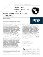 3.6 - Industrial Ecology - Shedding More Light On Its Perspective of Understanding Nature As Model
