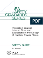 Protection Against Internal Fires and Explosions in The Design of Nuclear Power Plants