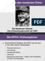 Geschichte 08 - Die Nankinger Dekade - Das Entwicklungsmodell Der KMT