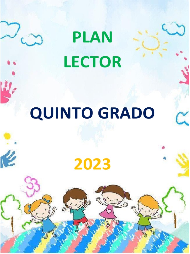 Plan Lector Quinto Grado 2023 | PDF | Comprensión lectora | Salón de clases