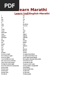 Learn Marathi