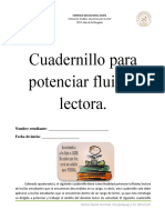 Cuadernillo para Potenciar Fluidez Lectora, 2019