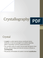 5 Crystallography