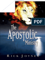 Rick Joyner - O Ministério Apostólico