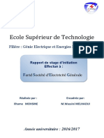 Rapport de Stage D'initiation