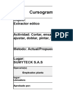 Cursograma Analítico - Grupo 3 Fin