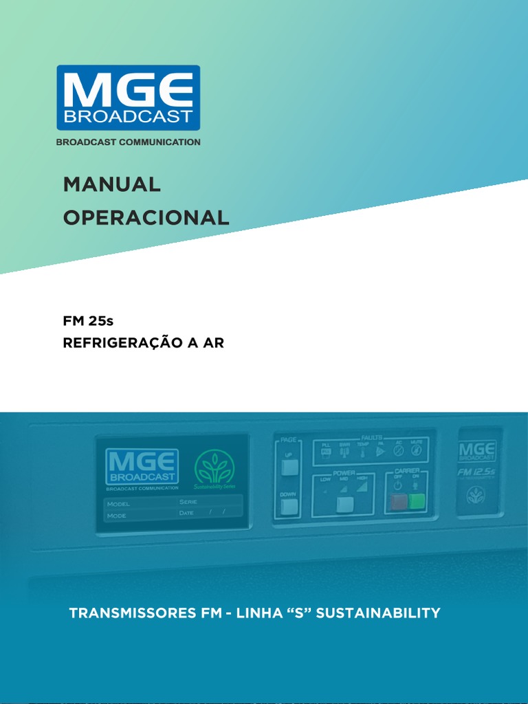 Configuração do Transmissor FM 25s.cim | PDF | Relâmpago | Transmissão ...
