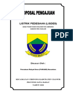 Proposal Permohonan Listrik Desa