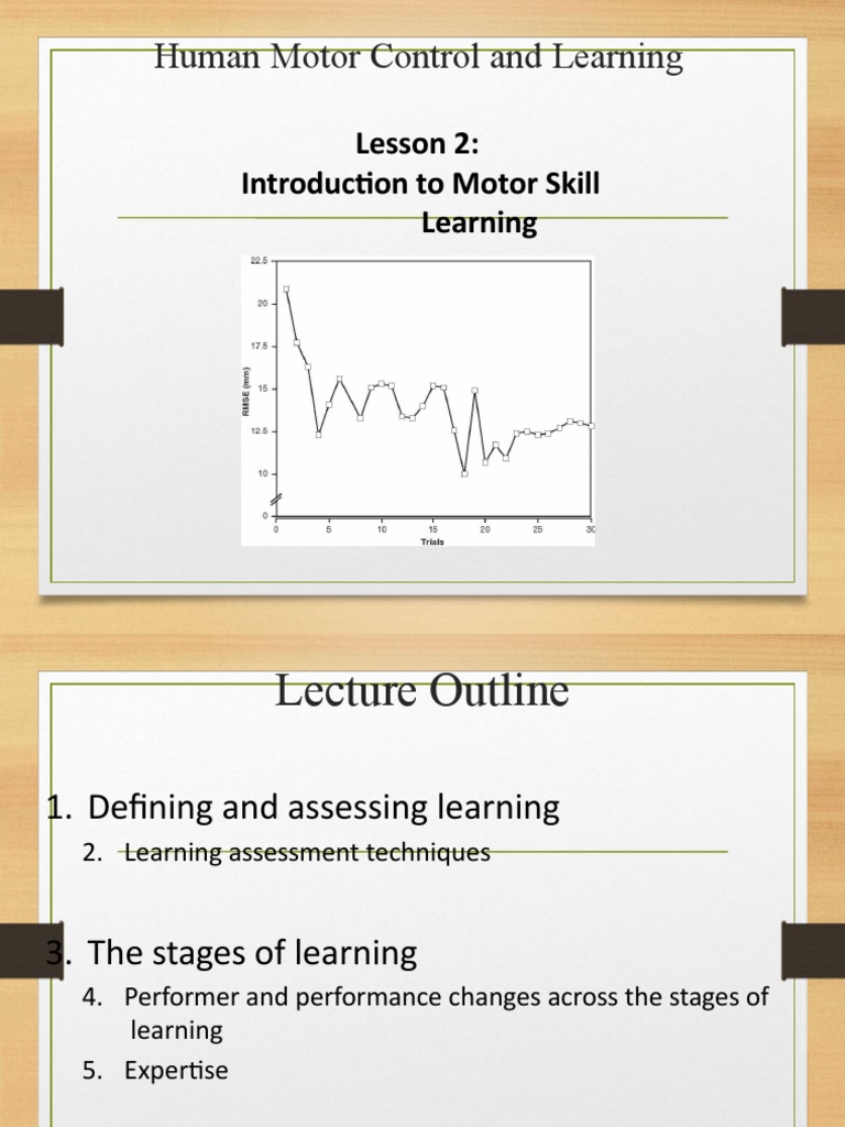 attention and motor skill learning