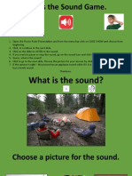D. Guess The Sound Game