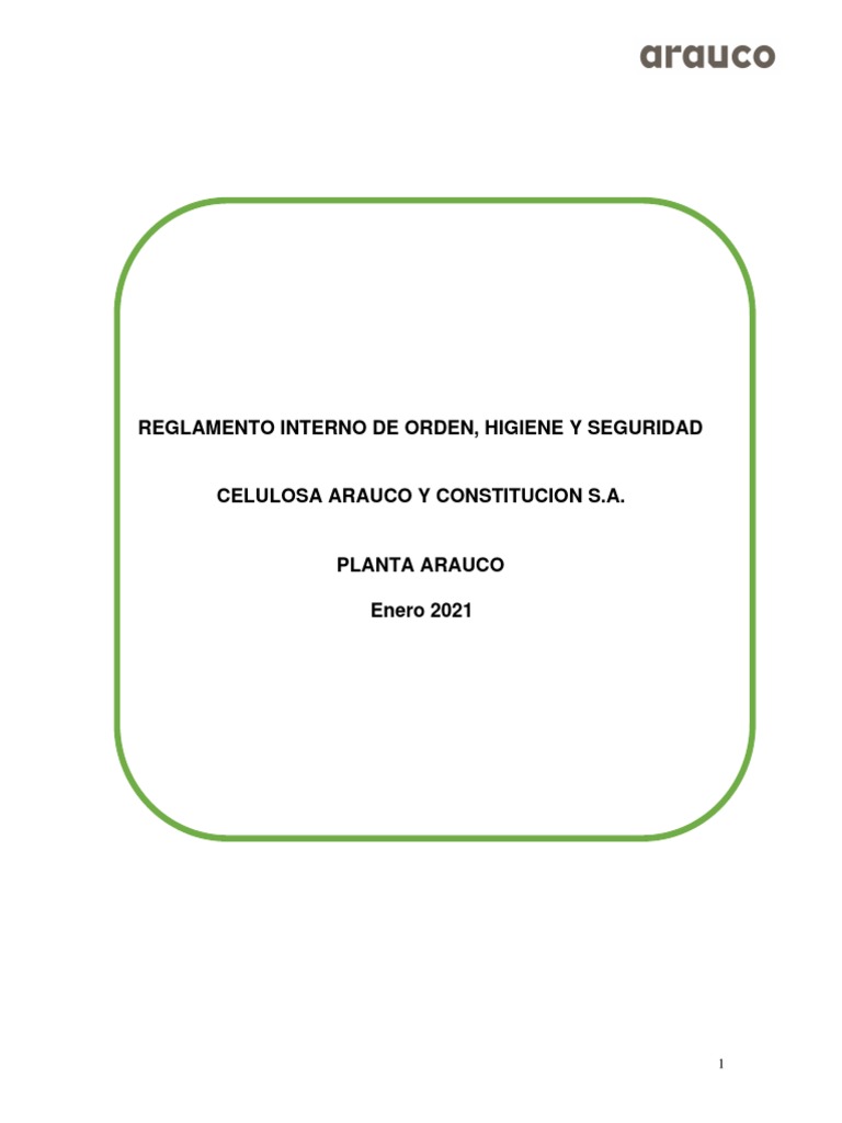 Reglamento Interno Para15806918 | PDF | Salario | Derecho laboral
