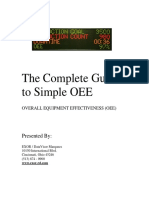 The Complete Guide of OEE Presentation