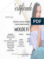 Molde F1: Certifico Que