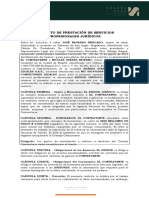 Contrato de Prestación de Servicios Profesionales Consejo Comunitario Fernando Rios Elegua