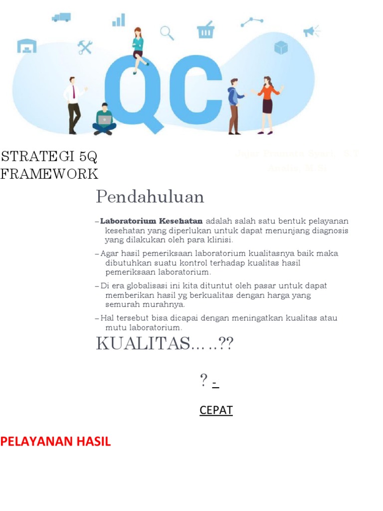 Strategi 5Q untuk Mutu Laboratorium | PDF | Bisnis