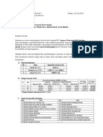 Surat Penawaran Kerja Sama Service CV Rezeki Mobilindo Abadi