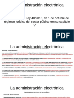 Tema 6 - La Administracion Electronica