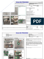 Hojas de Proceso de Pesadas