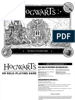 Hogwarts RPG - Completo - UM ROLE-PLAYING GAME