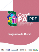 Programa Do Curso ConFIPAR