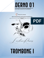 CADERNO 01 - Quartetos para Trombones - Ramos Editorações & Arranjos