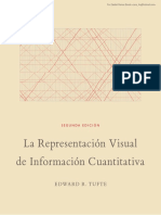 Edward Tufte - La Representación Visual de Información Cuantitativa