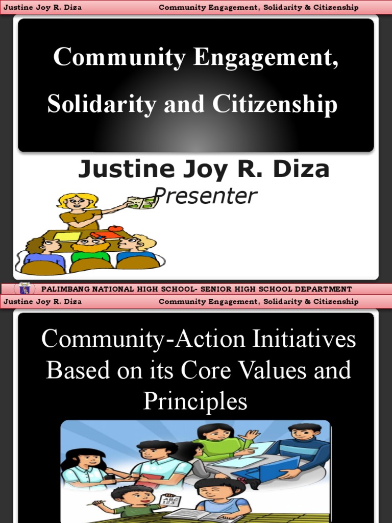 Community Engagement and Solidarity Guide | PDF | Social Equality ...