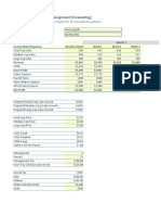 Biz Cafe Operations Excel - Assignment - UID