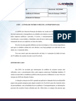 ATPS - Segurança e Auditoria de Sistemas - Ana Luiza Almeida - 202210665