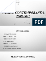 Musica Contemporánea 2000-2022
