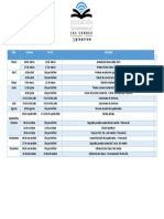 Calendarización 2023