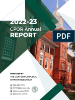 CPOR Annual Report 2022-23