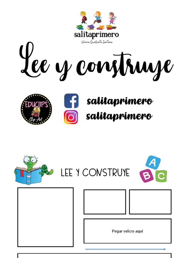 Tablero Silabico Lee y Construye | PDF