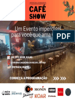 Programação Pernambuco Café Show 