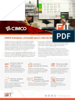 Folheto CIMCO Scheduler