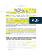 ANEXO AL CONTRATO DE TRABAJO Teletrabajo Hipotesis Articulo 206 Bis