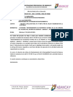 Carta de CONFORMIDAD 031-2023 ANULACION DE O.C AGUA MINERAL de Hoy 17.07