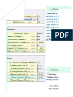 Design of Isolated Footing (ECP-202)