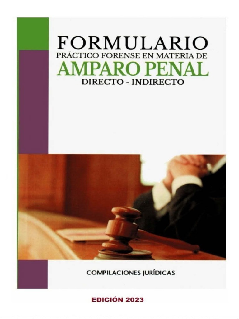 Manual para Demanda de Amparo.3 | PDF | Caso de ley | Demanda judicial