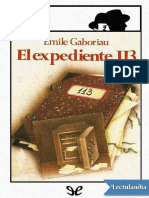 El Expediente 113 - Emile Gaboriau