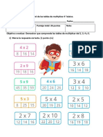 Control de Las Tablas de Multiplicar 3