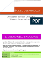 Psicología Del Desarrollo - Contenidos Básicos U5