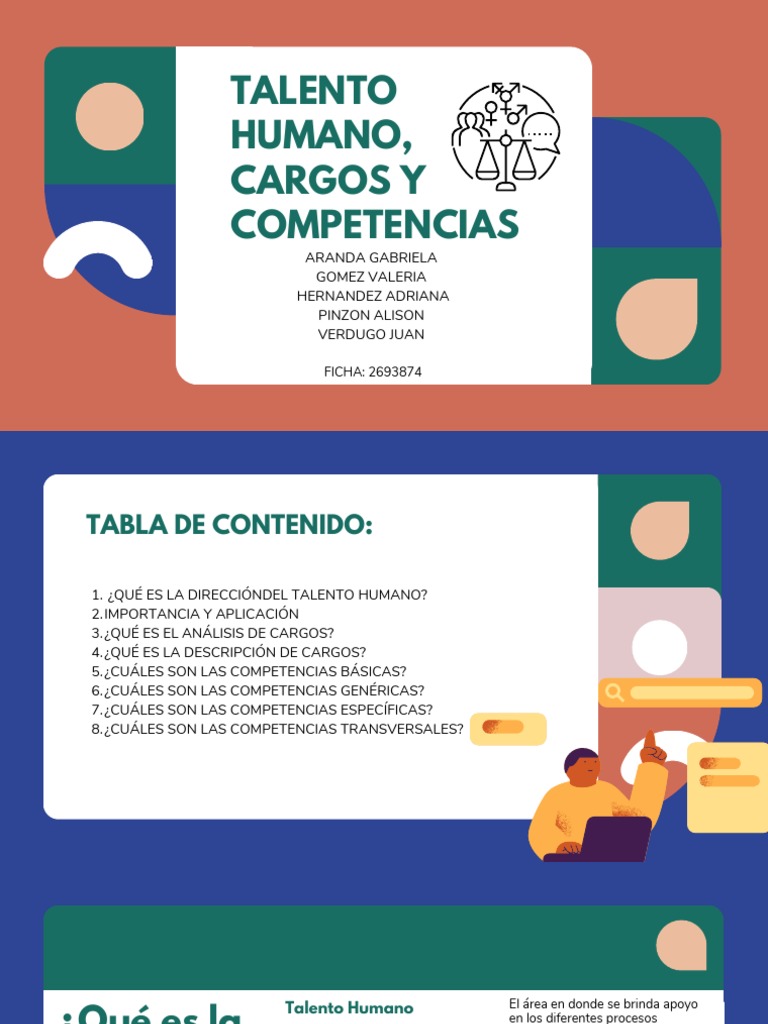 Talento Humano, Cargos y Competencias | PDF | Cognición