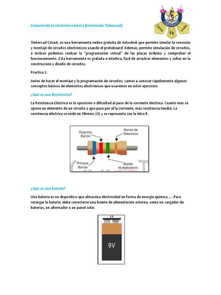 Conociendo La Electronica y Programacion Basica 1 1 1 | PDF | Arduino ...