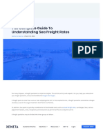The Complete Guide To Understanding Sea Freight Rates
