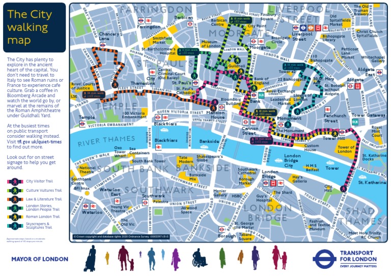 City of london walking map pdf