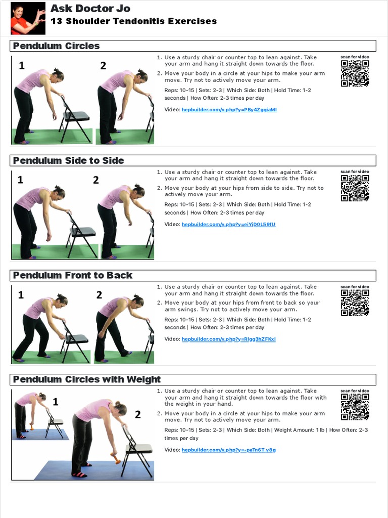 13ShoulderTendonitisExercises PDF