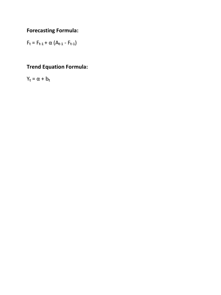Formulae | PDF