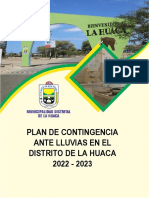 Plandecontingencia Ante Lluvias de La Huaca